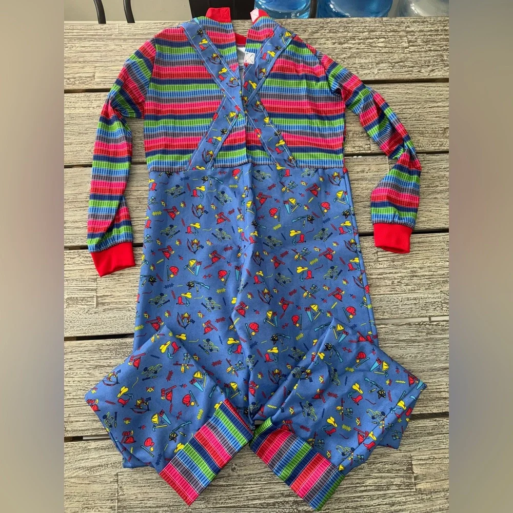 Chucky Kids Halloween Costume, Childs Play, Sz 11-14 years